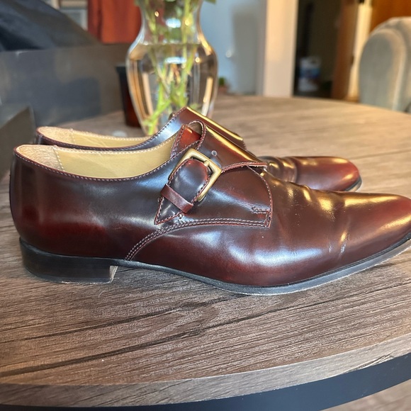 Single Monk Strap Leather Oxford - Picture 13 of 13